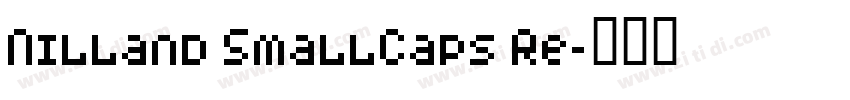 Nilland SmallCaps Re字体转换
